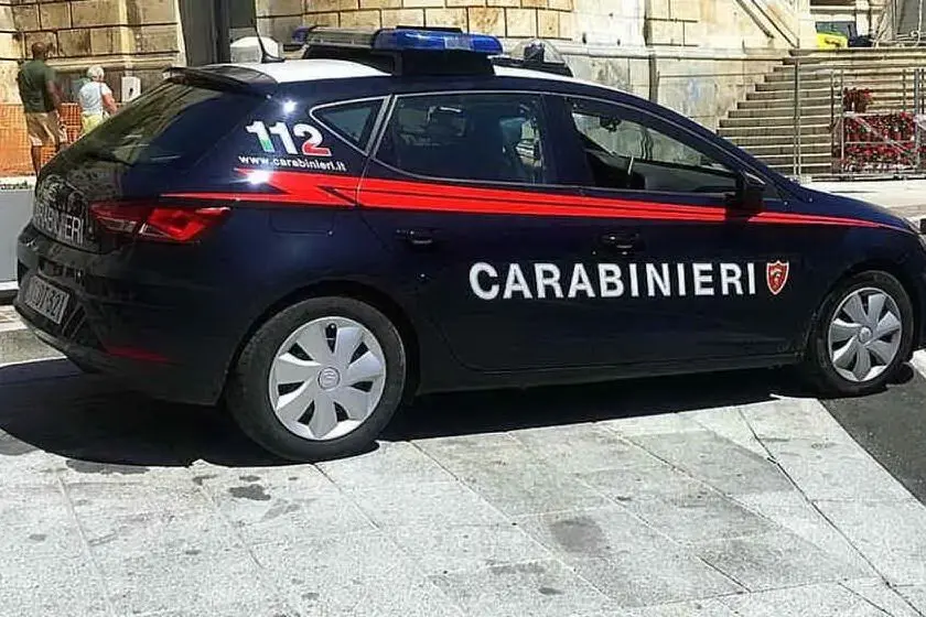 Carabinieri a Cagliari (Archivio L'Unione Sarda)