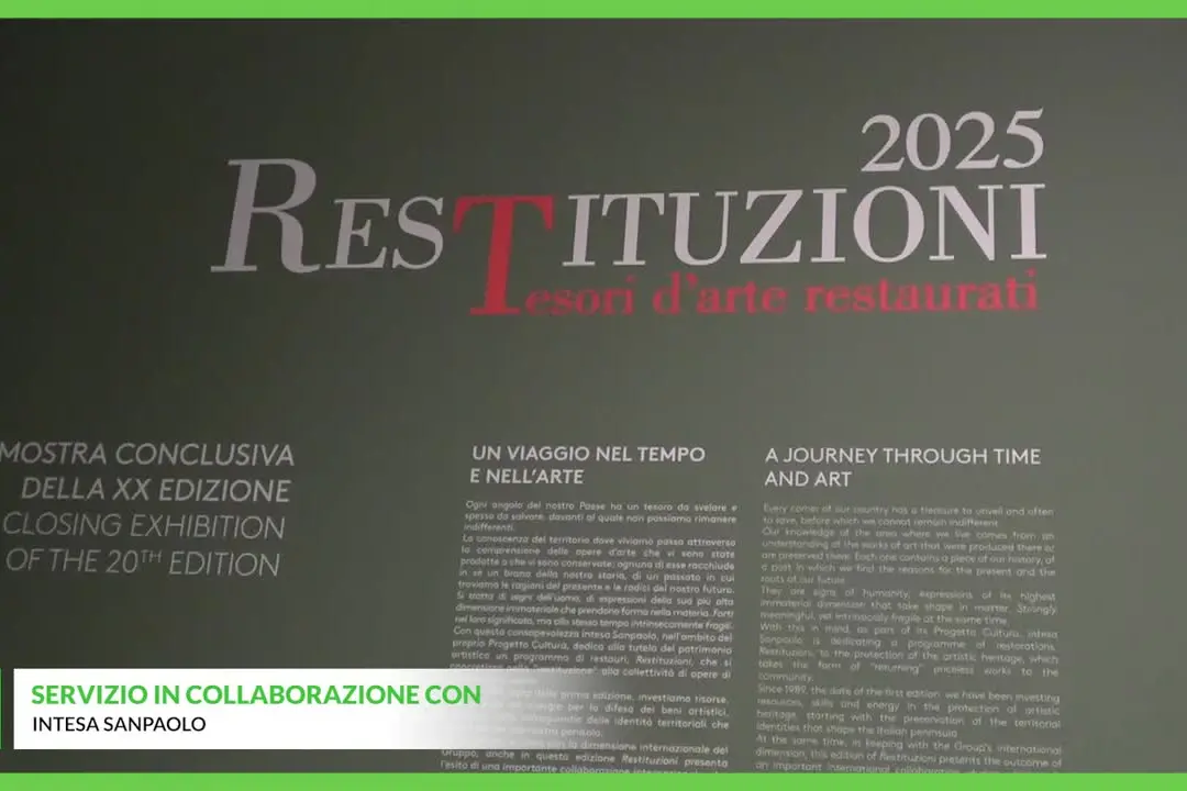 Arte, per la 20esima edizione di "Restituzioni" restaurate 117 opere a Roma