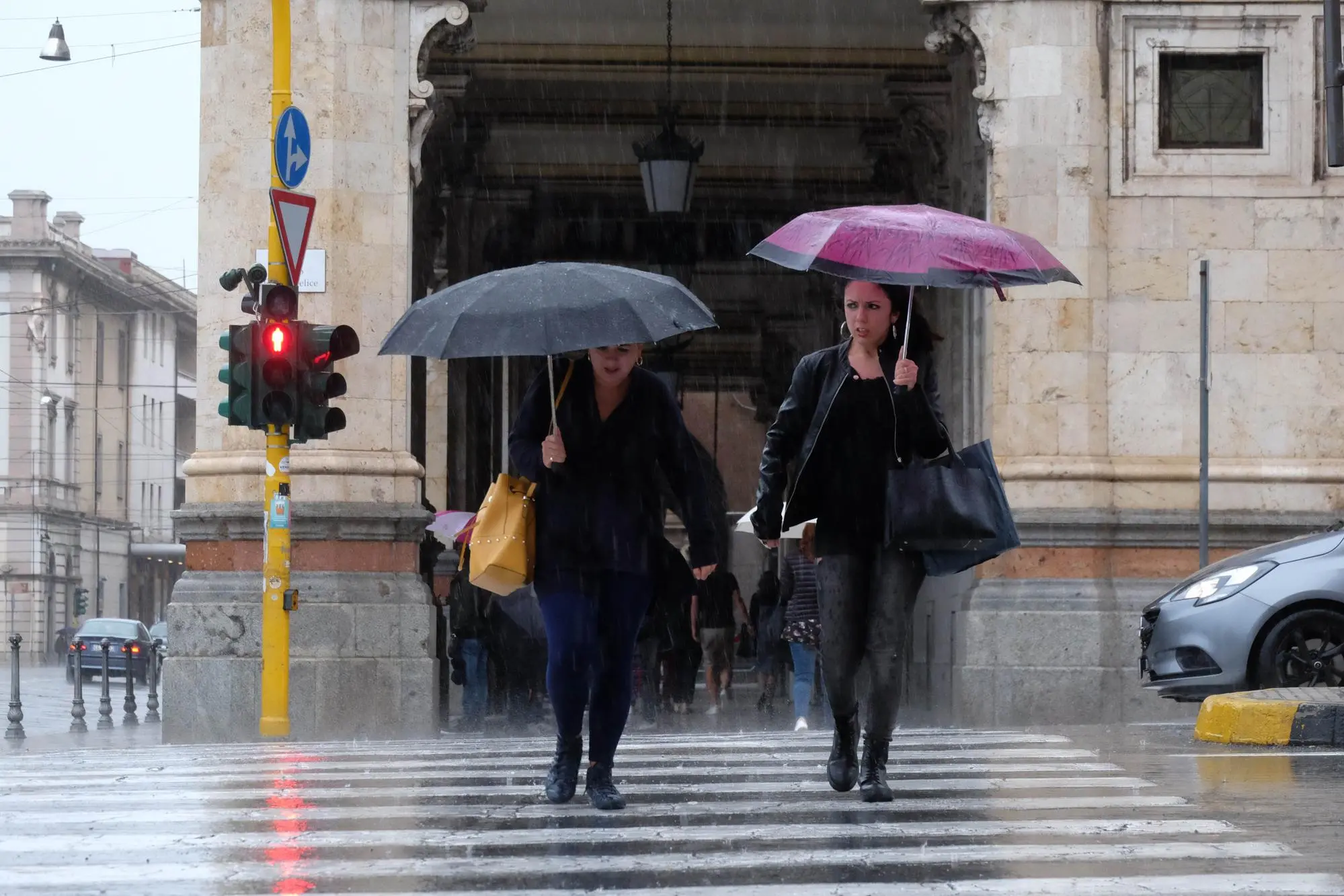 Cagliari, maltempo (Foto Giuseppe Ungari)