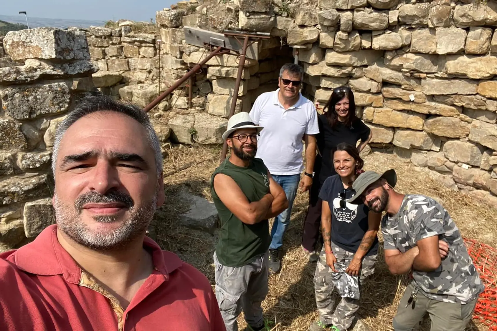 Il sindaco Garau con la squadra di lavoro (foto concessa)