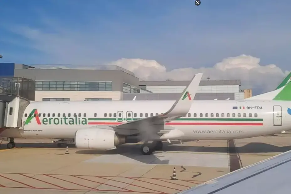 Aeroitalia (foto Ansa)