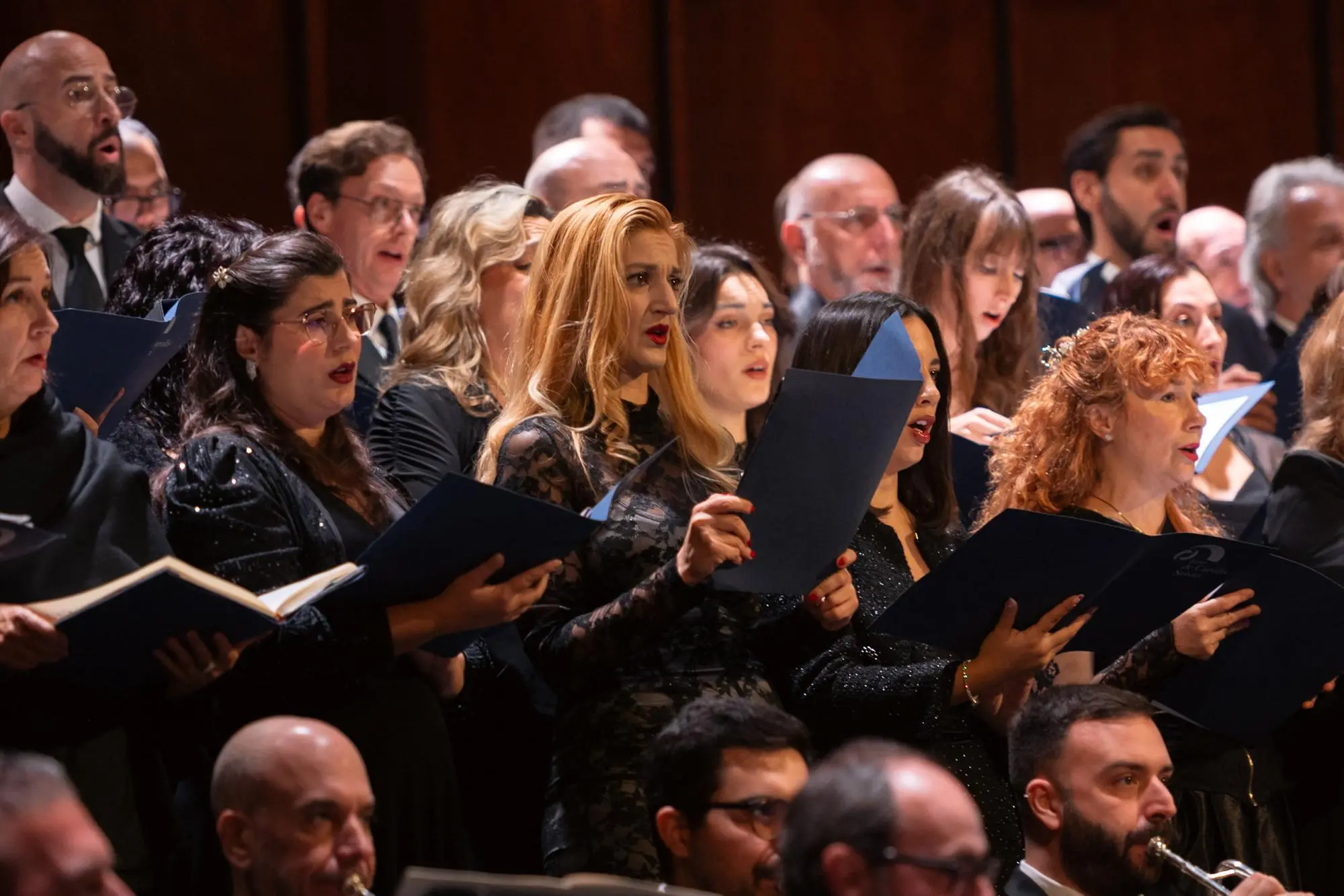 Il coro dell'ente de Carolis (foto ufficio stampa-Elisa Casula)