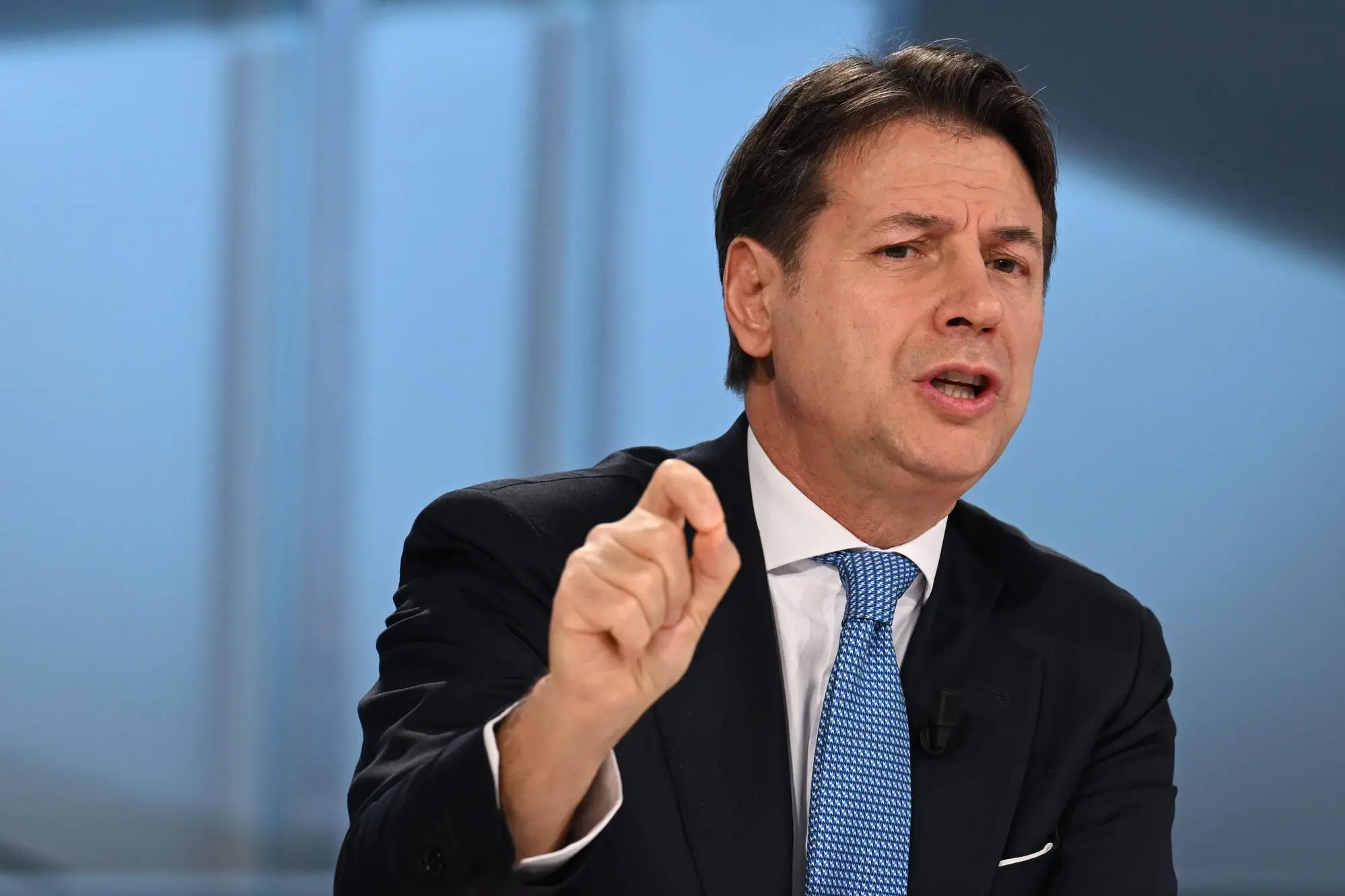 Giuseppe Conte (Ansa)