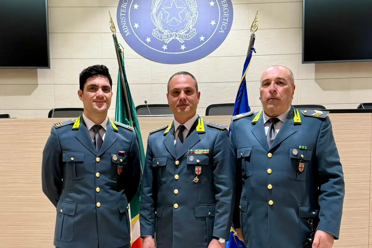 I finanzieri premiati (foto Busia)