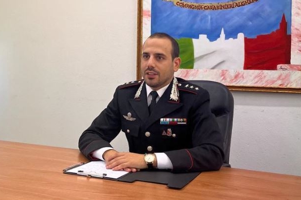 Il comandante Michele Marruso (foto concessa)