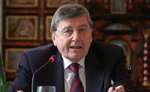 L'ex ministro Vincenzo Scotti