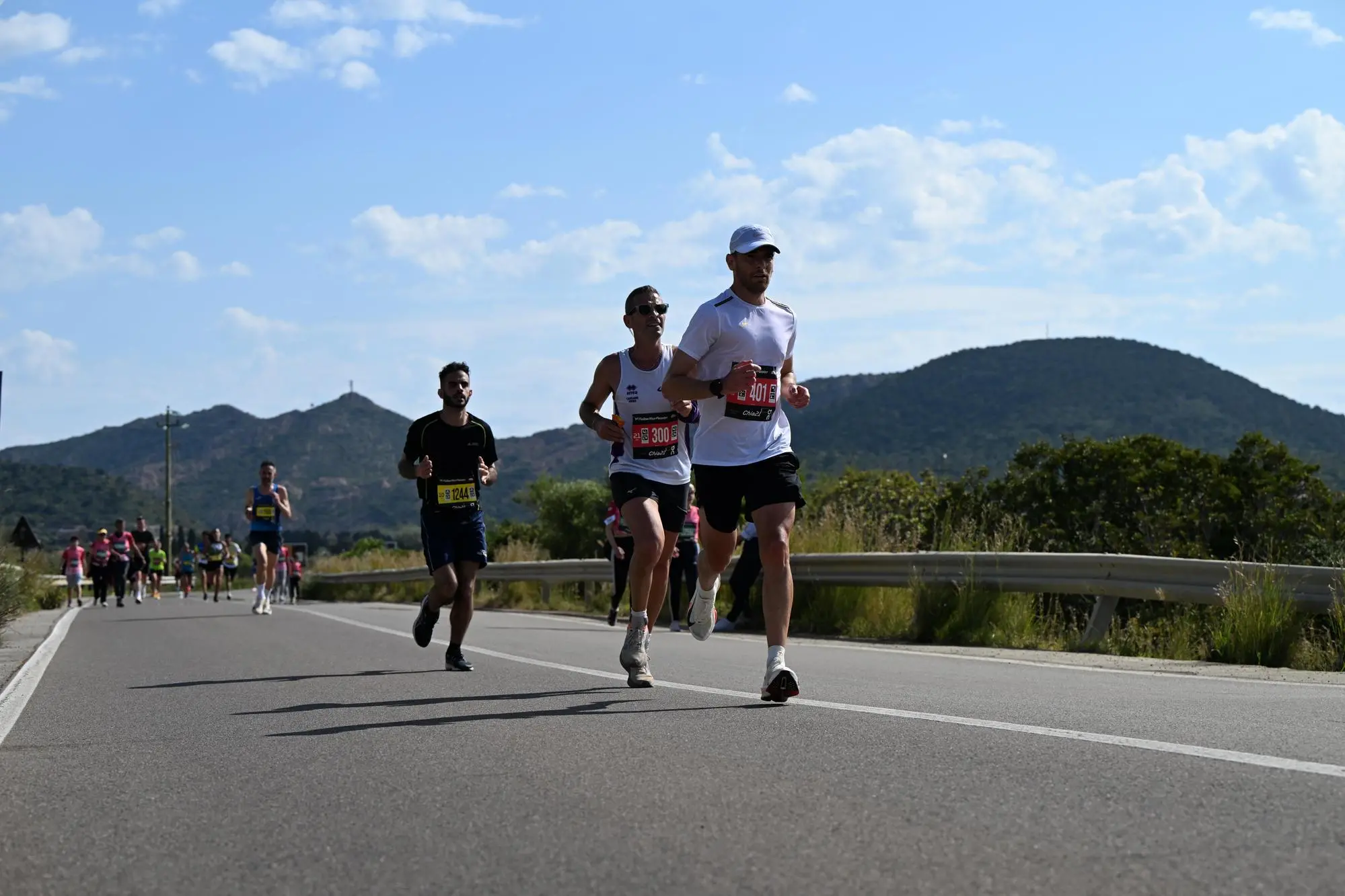 La mezza maratona di Chia