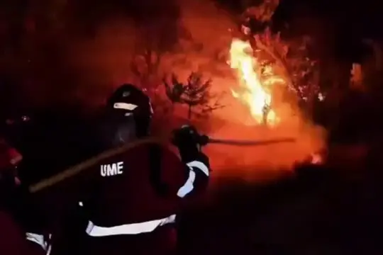Spagna, incendio boschivo devasta oltre 20.000 ettari in Andalusia