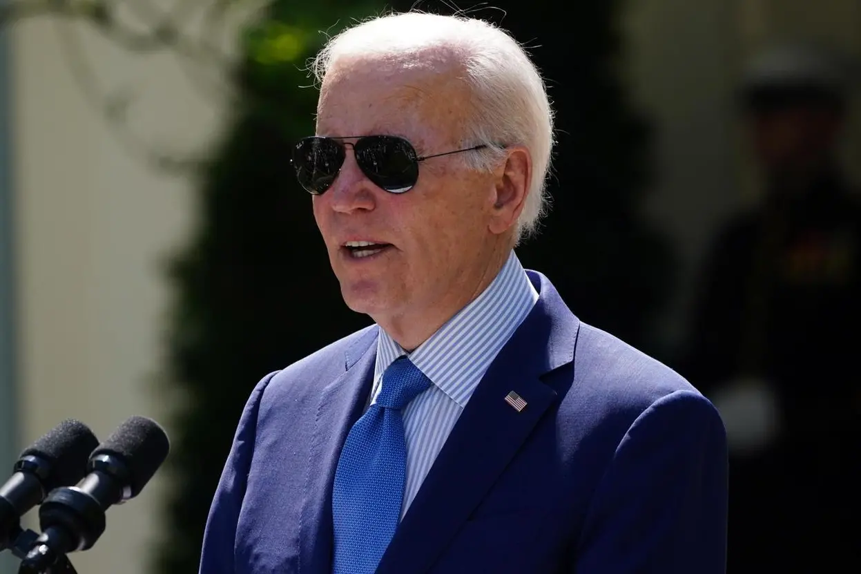 epa10584498 US President Joe Biden delivers remarks on environmental justice in the Rose Garden at the White House, Washington DC, USA, 21 April 2023. The President later signed an executive order creating a White House Office of Environmental Justice. EPA/WILL OLIVER