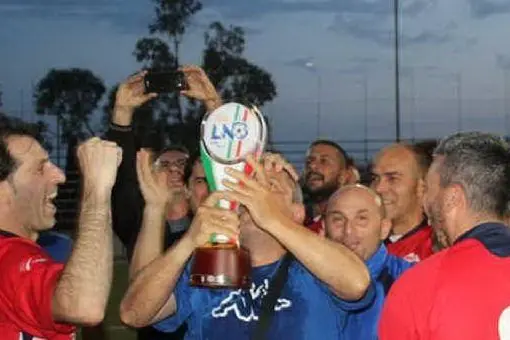 I festeggiamenti dopo la finale dello scorso anno