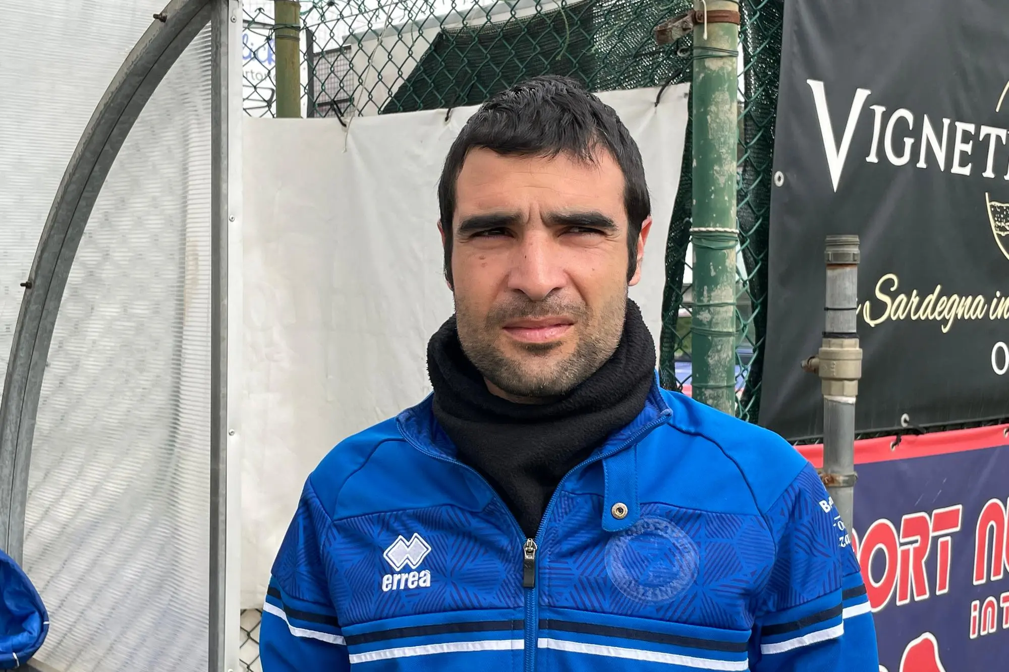Mario Masia, nuovo allenatore del Lanusei (foto Spignesi)