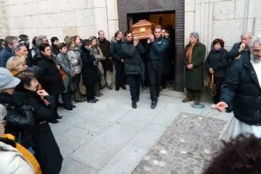 I funerali ad Aggius di Francesca Sanna e Gustavo Vasa. Foto di Pier Giacomo pala