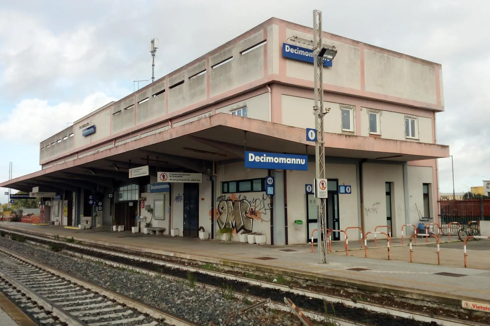 Stazione di Decimomannu (foto da google)