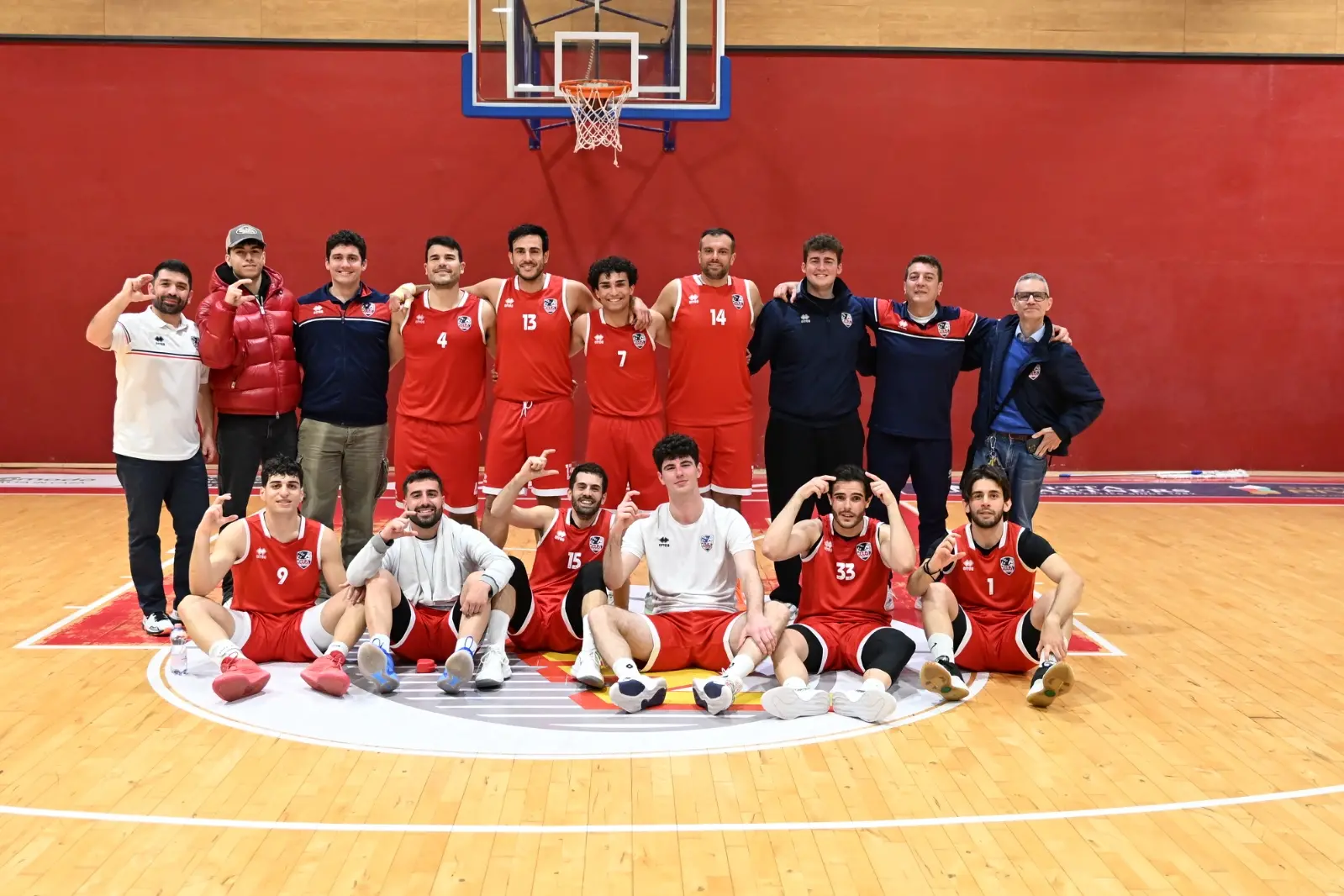 Il CUS Cagliari neo-promosso in Serie C (Foto concessa da CUS Cagliari - Andrea Chiaramida-Katia Boero)