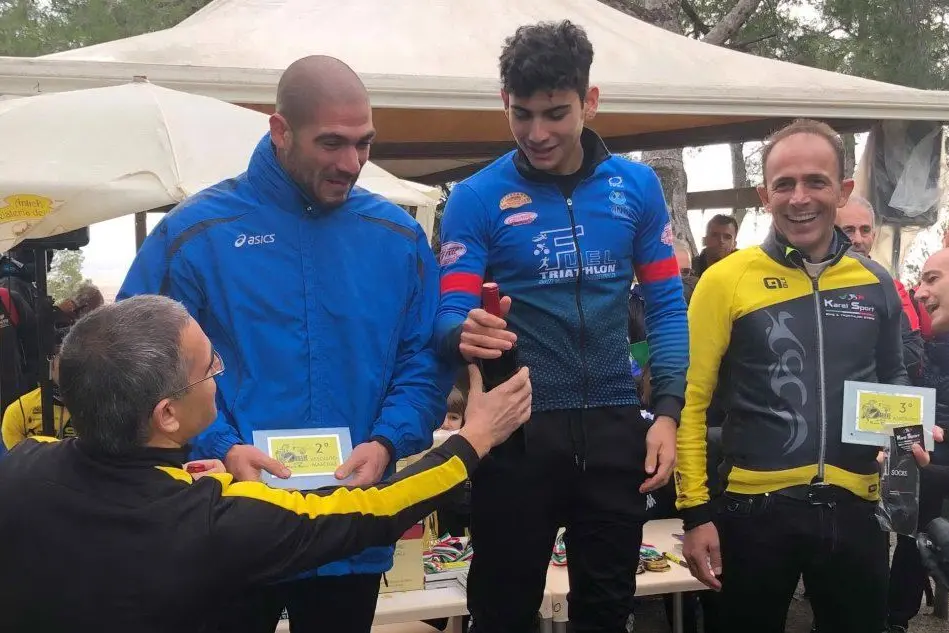 La premiazione (foto Antonio Serreli)