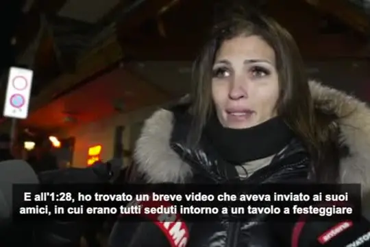 Crans-Montana, madre di un disperso: dove sono tutti i nostri figli?