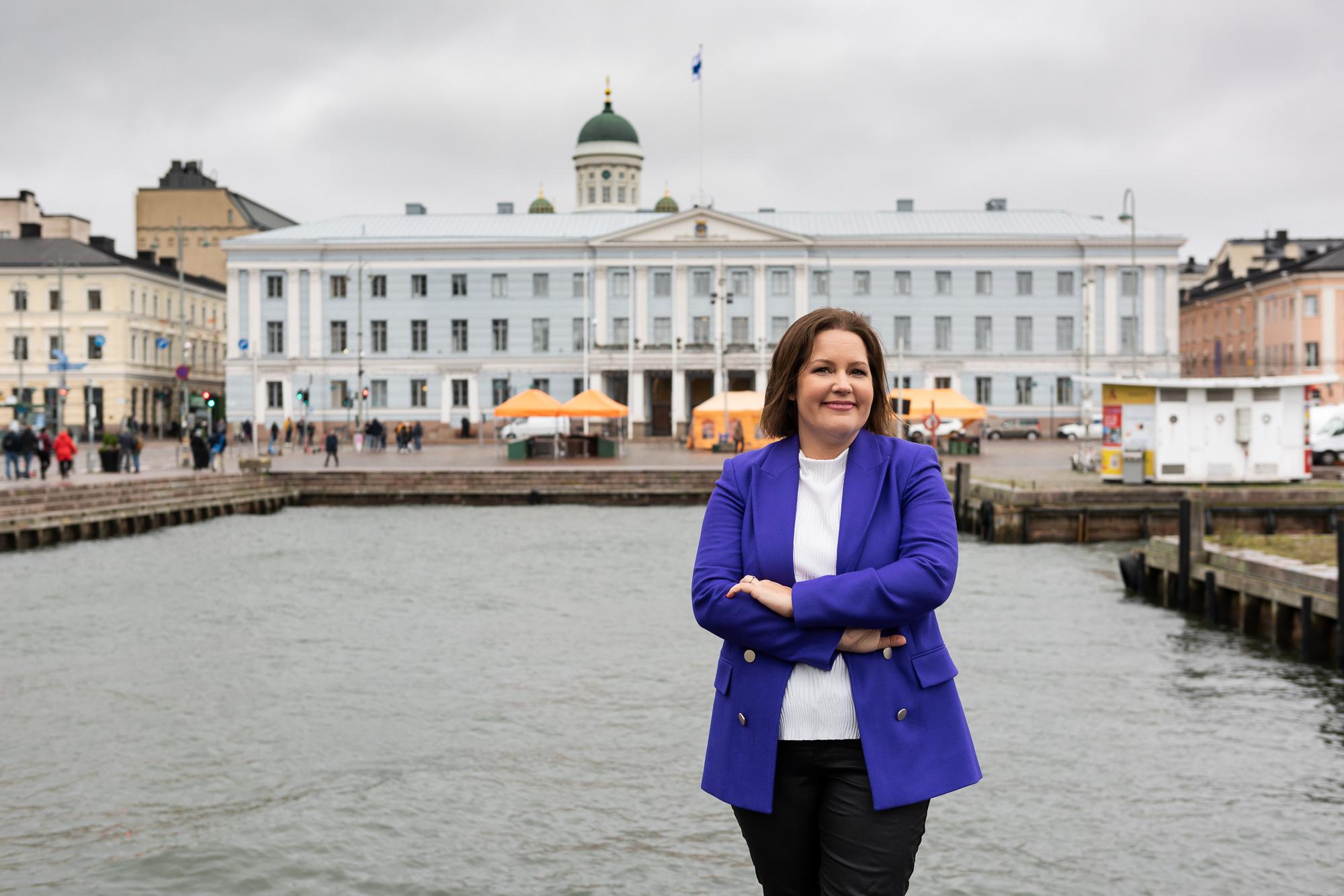 Jenni Pajunen, consigliere comunale a Helsinki (foto concessa)
