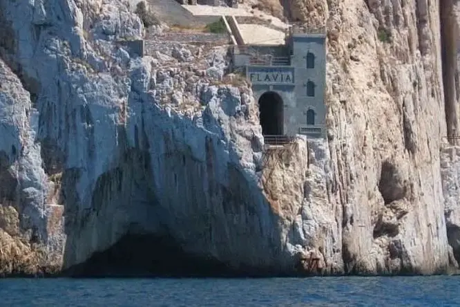Porto Flavia (Archivio L'Unione Sarda)