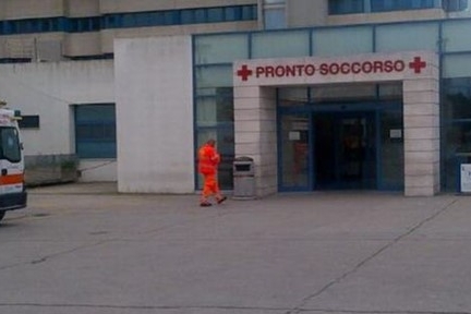 Il pronto soccorso dell'ospedale 'Brotzu' (Archivio L'Unione Sarda)
