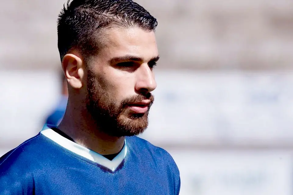 Il nuovo acquisto dell'Alghero Gianmarco Marcangeli (foto concessa)