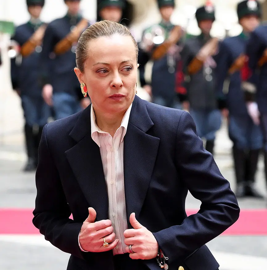 La premier, Giorgia Meloni (Ansa)