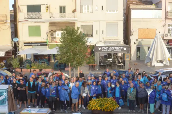 La Maddalena, volontari in partenza per le isole del parco (foto concessa - Un arcipelago senza plastica)