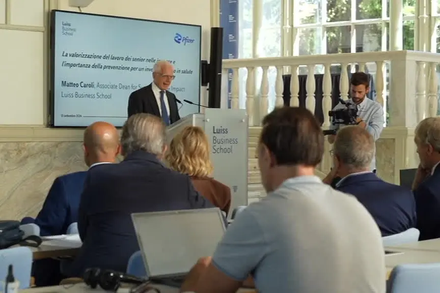Il lavoro senior e l'importanza della prevenzione, ricerca Luiss Business School