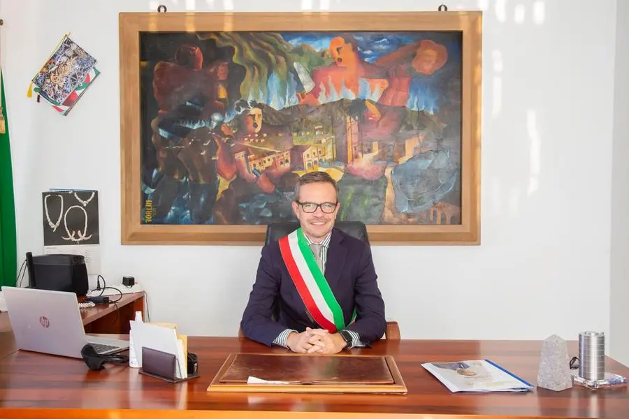 Il nuovo sindaco Morittu (L'Unione Sarda - Murru)