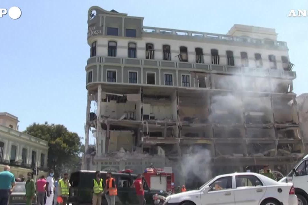 Cuba, esplosione in un albergo a L'Avana: almeno 22 morti e oltre 50 feriti
