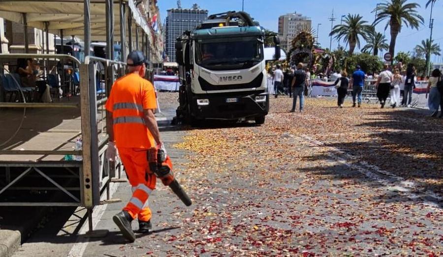 Festa di Sant’Efisio: pulizie straordinarie dal centro a Giorgino