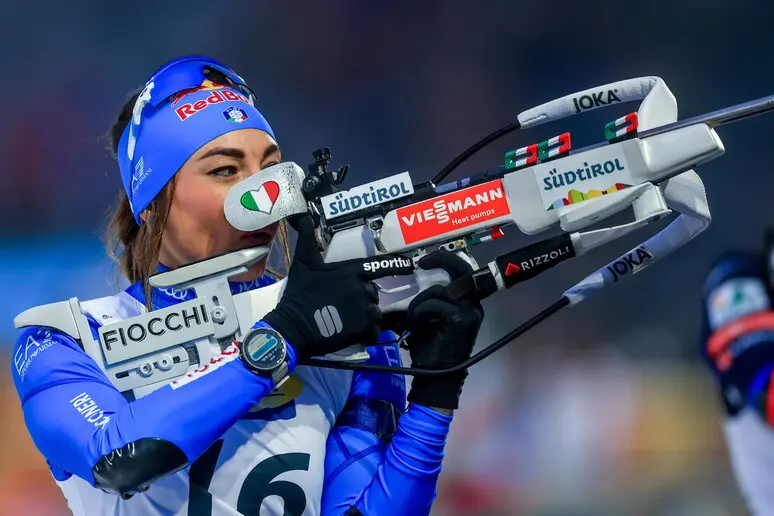 Dorothea Wierer (foto ANSA)