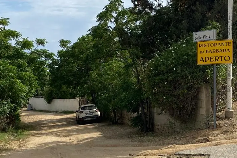 Via delle Viole (foto Andrea Serreli)