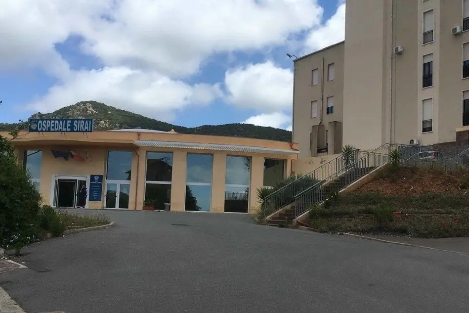 L’ospedale Sirai di Carbonia (foto L'Unione Sarda - Scano)