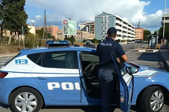 Polizia a Mulinu Becciu