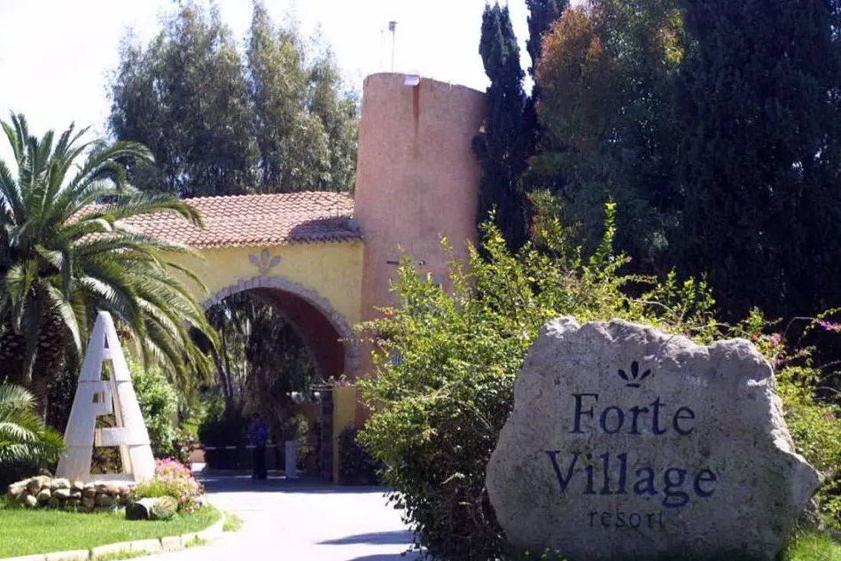 Ingresso del Forte Village