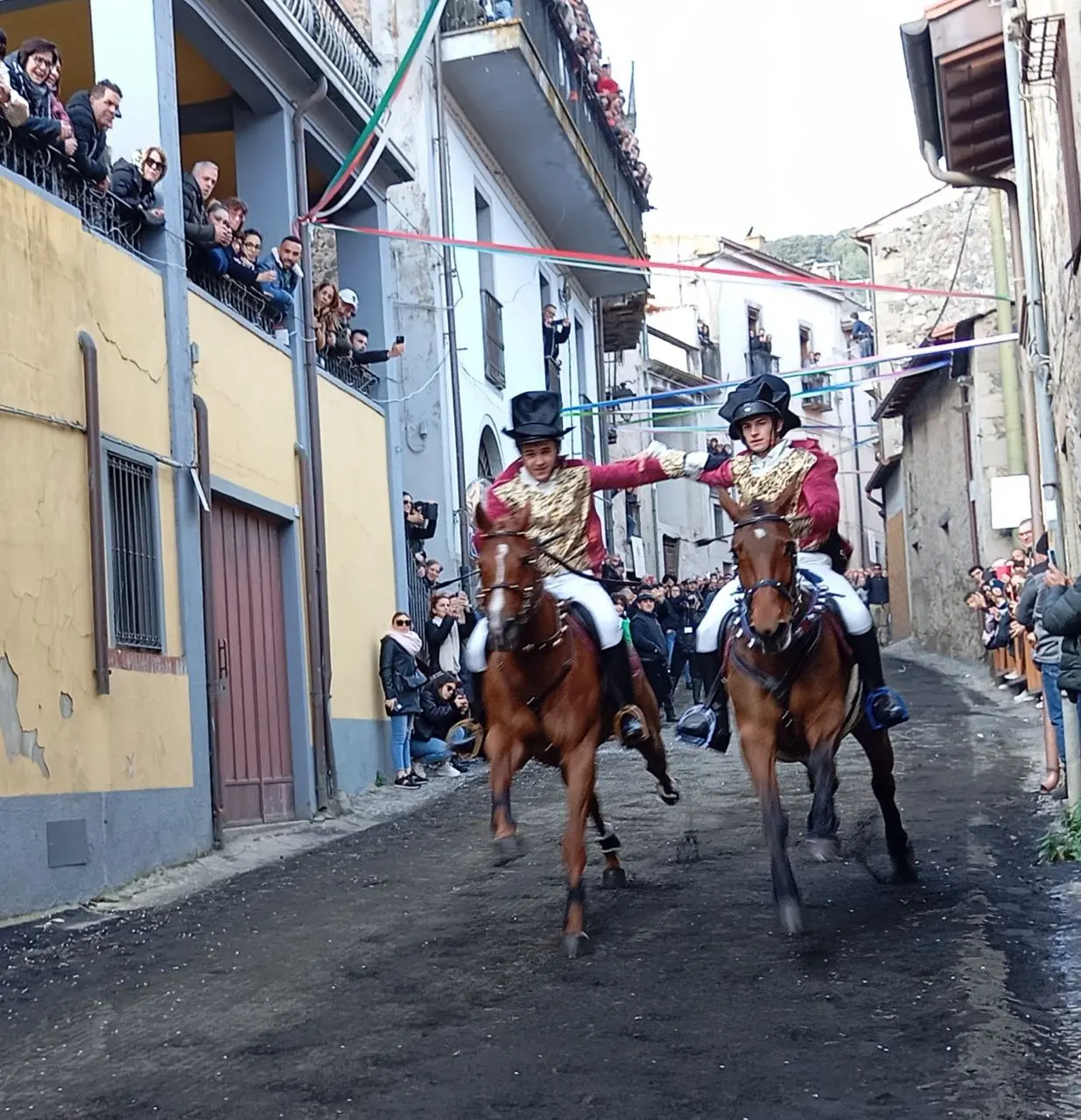 Santu Lussurgiu, Sa Carrela 'e nanti