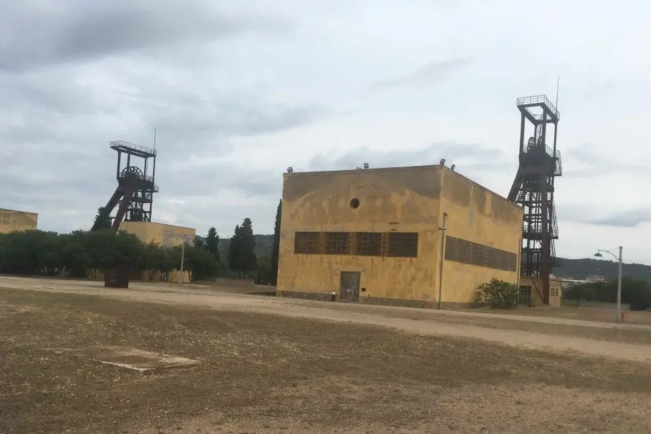 La Grande miniera di Serbariu (foto L'Unione Sarda - Scano)