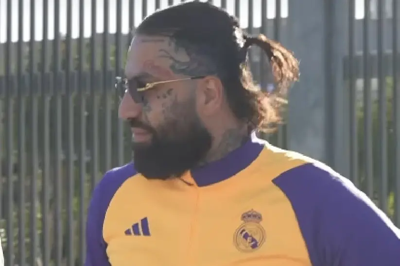 Niko Pandetta fuori dal carcere di Uta