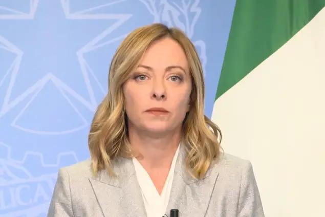 Giorgia Meloni (foto via Ansa)
