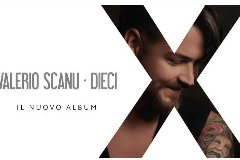 La copertina del nuovo album di Valerio Scanu (foto da profilo ufficiale Facebook)