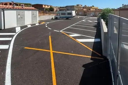 I nuovi parcheggi a Maracalagonis
