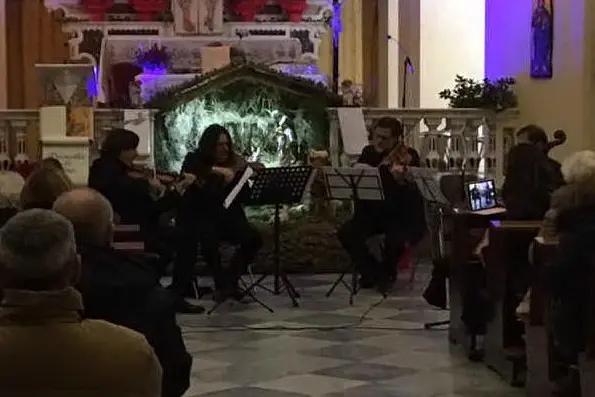 Il concerto a Ghilarza
