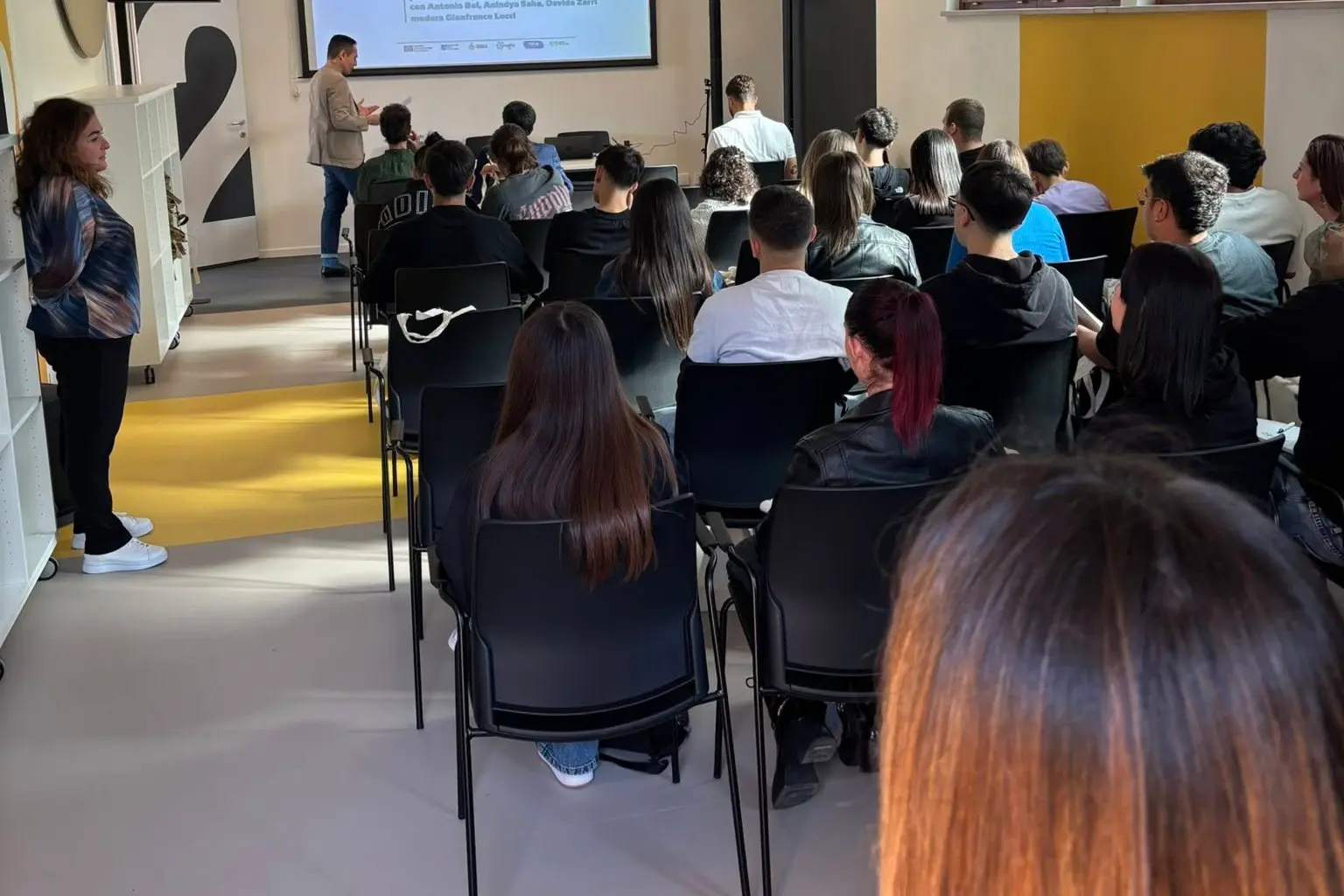 Youth Center, momento formazione.(Foto Pintus)