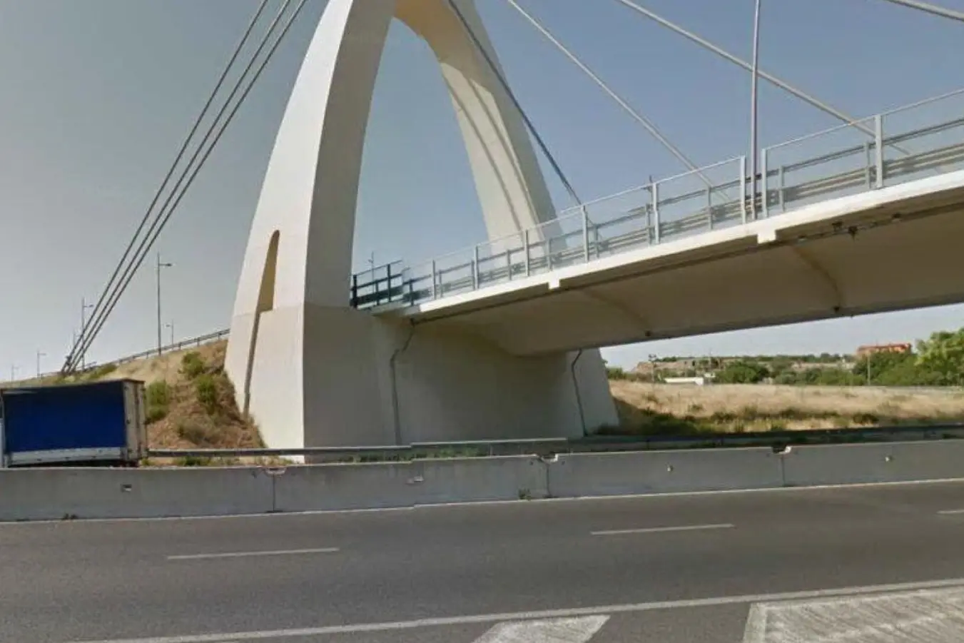 Monserrato, il ponte Emanuela Loi