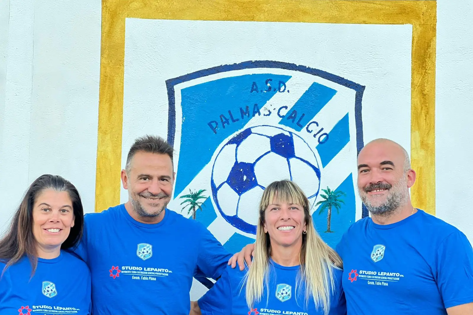 Il nuovo direttivo del Palmas Calcio (foto concessa)