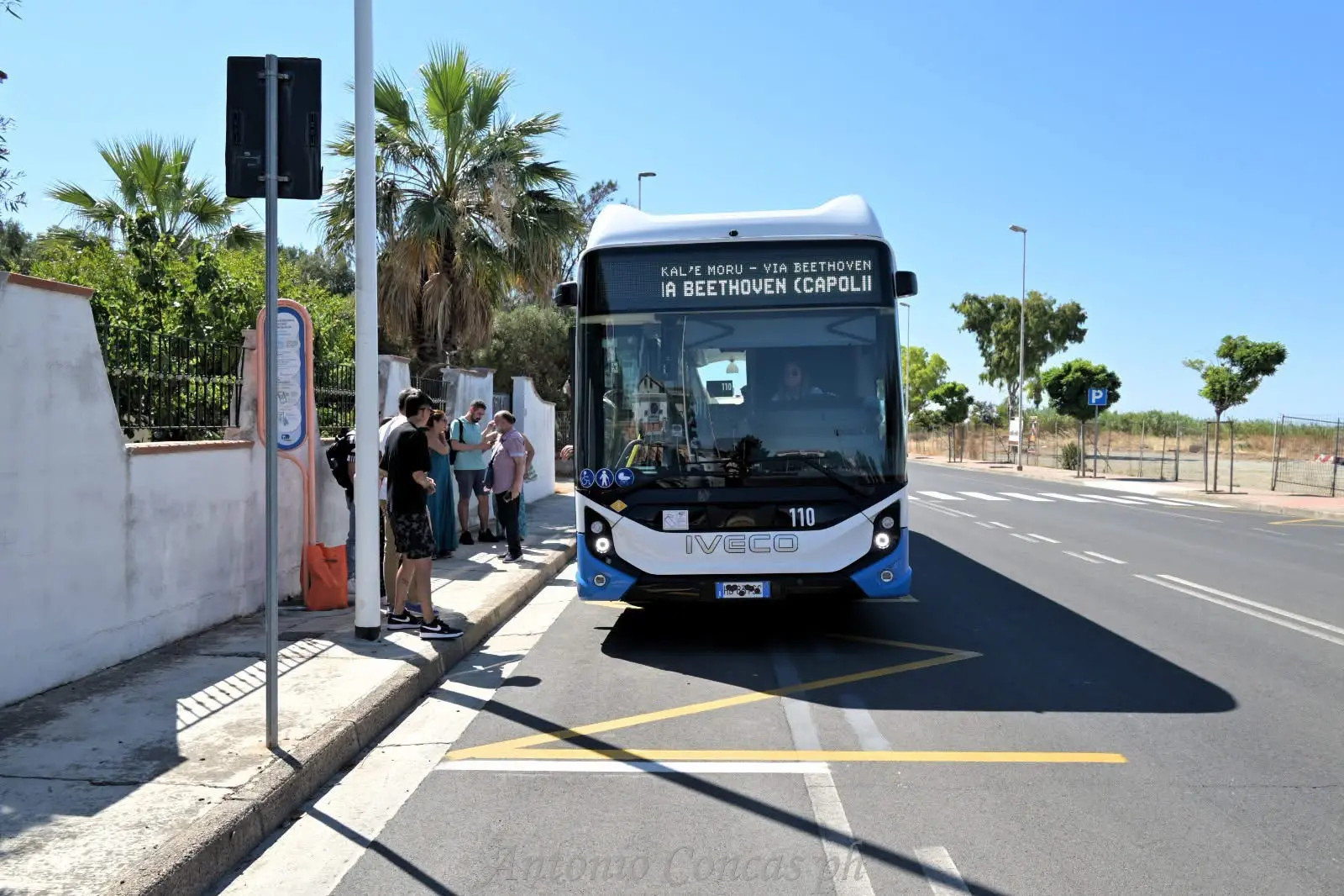 Un bus per le spiagge