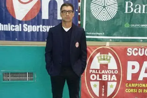 Il presidente della Pallavolo Olbia Francesco Marcetti (foto Pallavolo Olbia)