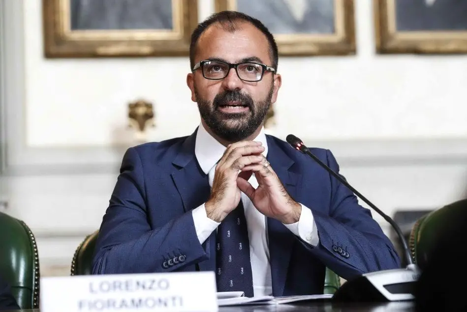 L'ex ministro Lorenzo Fioramonti (Ansa)