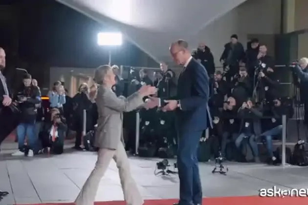 Merz accoglie Giorgia Meloni a Berlino