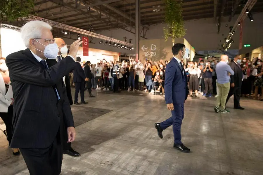 Il presidente della Repubblica Sergio Mattarella all’inaugurazione del Salone del Mobile (Ansa - Uff stampa Quirinale - Francesco Ammendola)